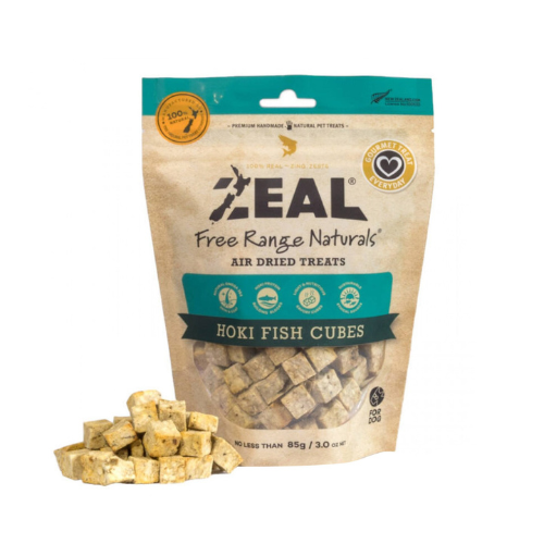 Zeal Hoki Fish Cubes for Dogs 85g