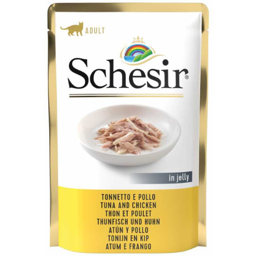 Schesir Tuna And Chicken Fillets in Jelly 85g