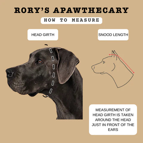 Rory's Apawthecary Dog Snoods