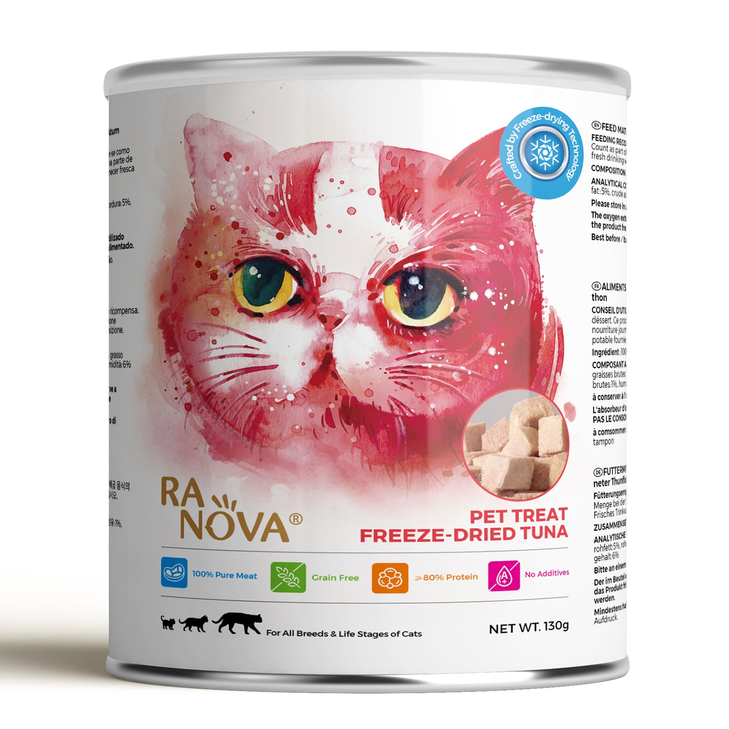 Ranova Freeze Dried Tuna Treats for Cats