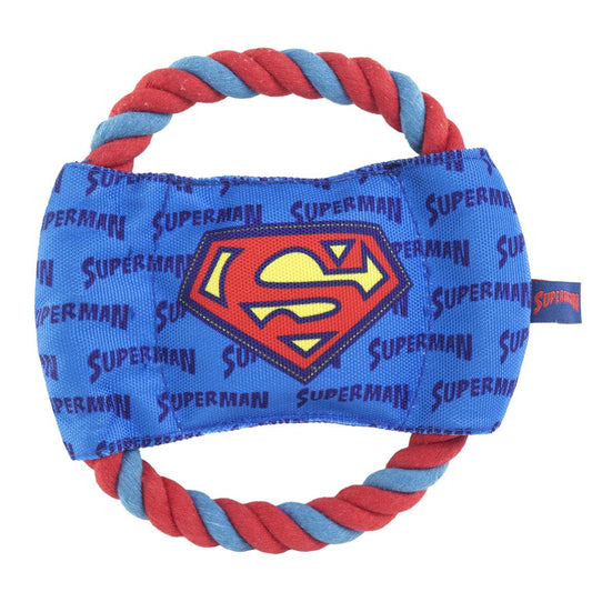 Warner Bros. Superman Rope Teether Dog Toy