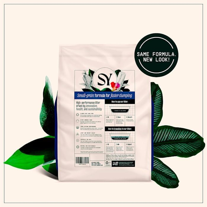 Sustainably Yours Natural Cat Litter Plus - 13lb /5.9 Kgs