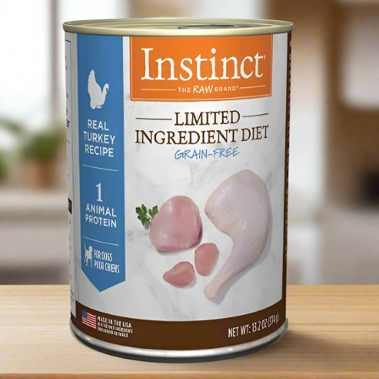 Instinct Limited Ingredient Diet Real Turkey Recipe Wet Food for Dogs 375g