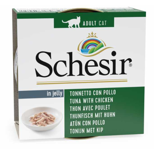 Schesir Tuna With Chicken Fillets in Jelly 85g