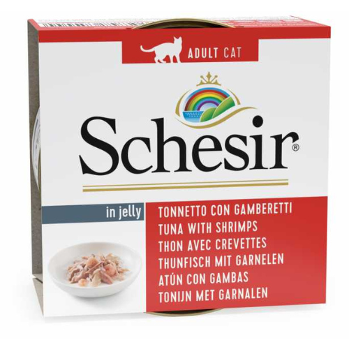 Schesir Tuna With Shrimps in Jelly 85g