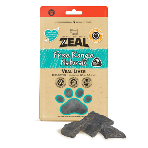 Zeal Veal Liver for Dogs (125g)