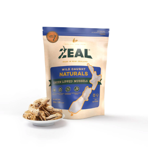 Zeal Wild Caught Green Lipped Mussels 50g