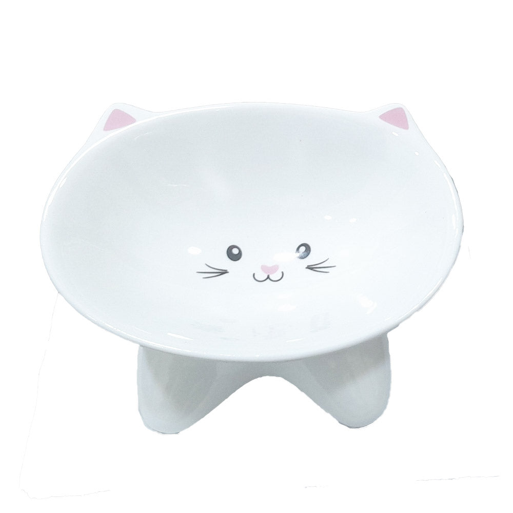 Nutrapet Ceramic Kitty Podium Bowl
