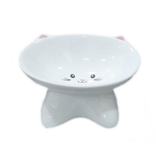 Nutrapet Ceramic Kitty Podium Bowl