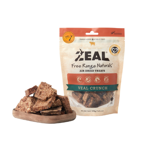 Zeal Veal Crunch for Dogs 125g