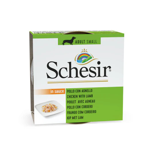 Schesir Chicken With Lamb in Jelly for Dogs 85g