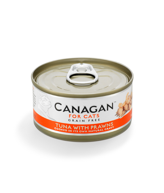 Canagan Tuna with Prawns Wet Food for Cats 75g