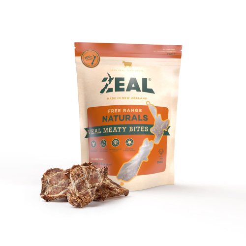 Zeal Veal Meaty Bites for Dogs 125g