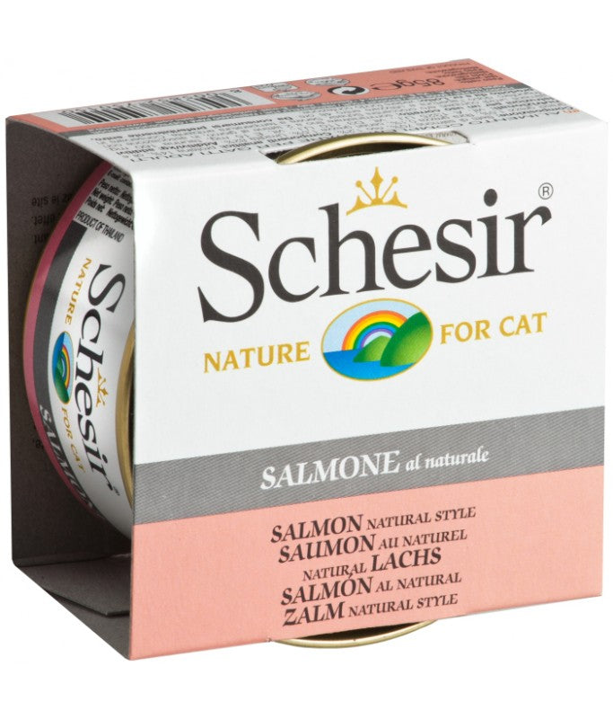 Schesir Cat Wet Food-Salmon Natural Style 85g