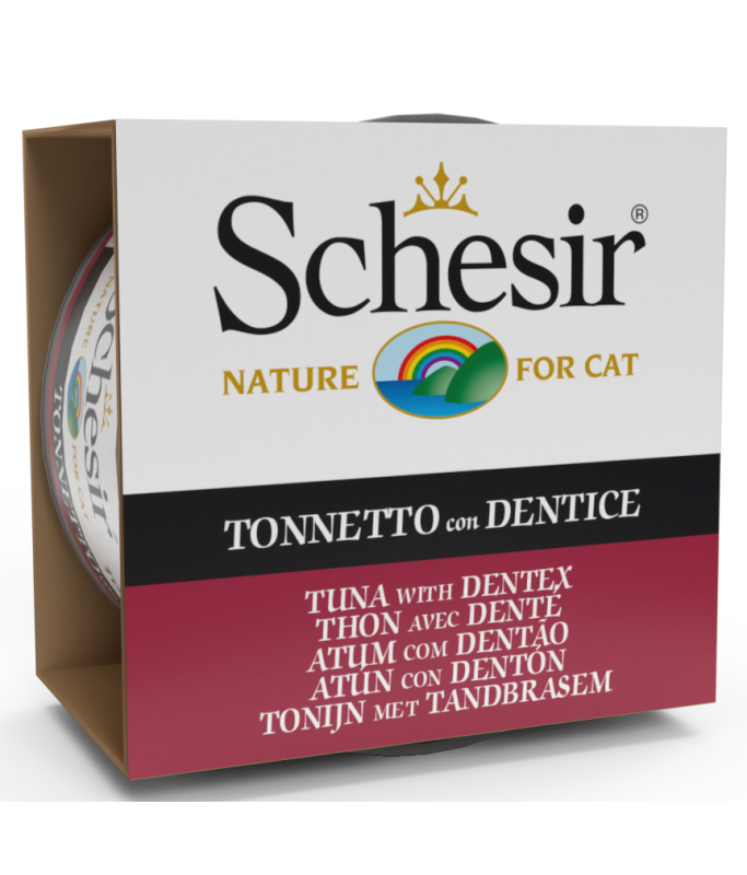 Schesir Cat Wet Food-Tuna With Dentex 85g