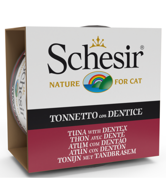 Schesir Cat Wet Food-Tuna With Dentex 85g