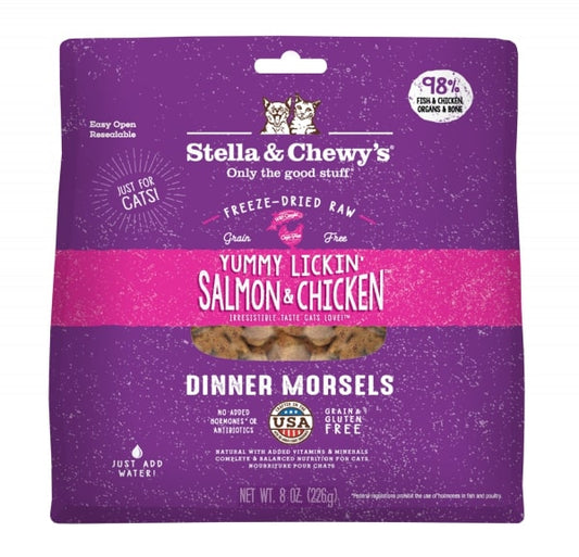 Stella & Chewy's Freeze-Dried Salmon & Chicken for Cats
