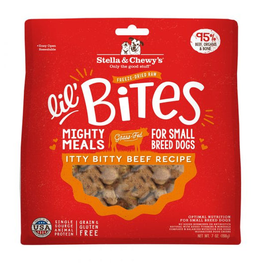 Stella & Chewy's Lil Bites Itty Bitty Beef Recipe – 7 oz  (198g)