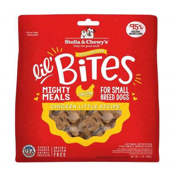 Stella & Chewy's Lil’ Bites – Chicken Little Recipe – 7 oz (198g)