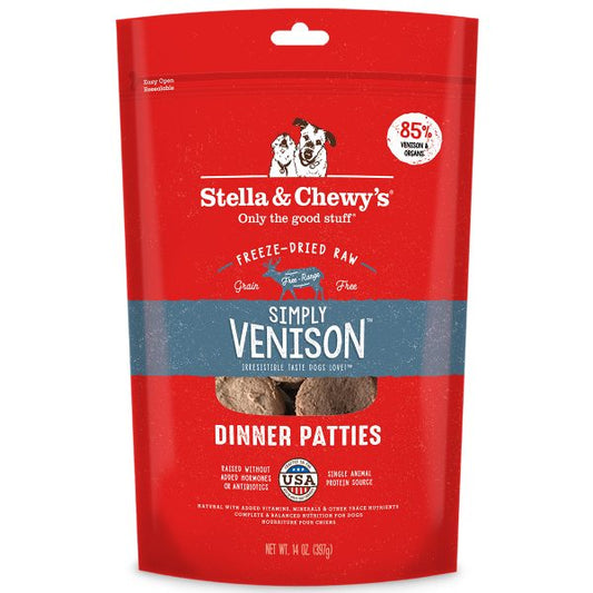 Stella & Chewy's Dog Freeze Dried Simply Venison Dinner