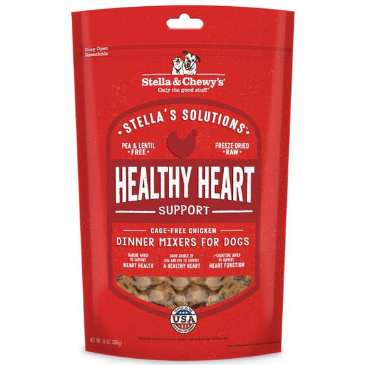 Stella & Chewy;s Stella’s Solutions Freeze-Dried Chicken Healthy Heart Support 13oz (369g)