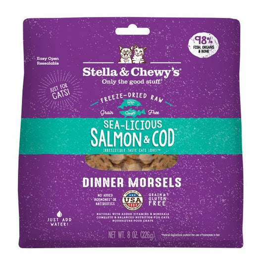 Stella & Chewy's Freeze-Dried Salmon & Cod for Cats
