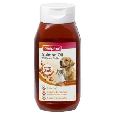 Beaphar Salmon Oil for Cats and Dogs  430 ml