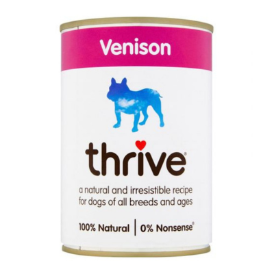 Thrive Complete Venison Wet Dog Food 400g