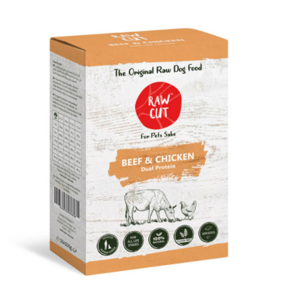 Raw Cut Beef Liver Chicken Raw food for Dogs 10 x 100g