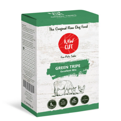 Raw Cut Green Tripe Excellent Raw food for Dogs  10 x 100g