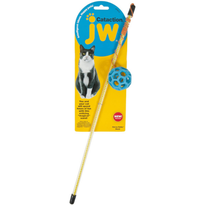 Petmate JW Cat Holee Roller Ball Wand Toy