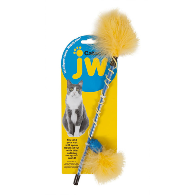 Petmate JW Cat Plush Wand Toy