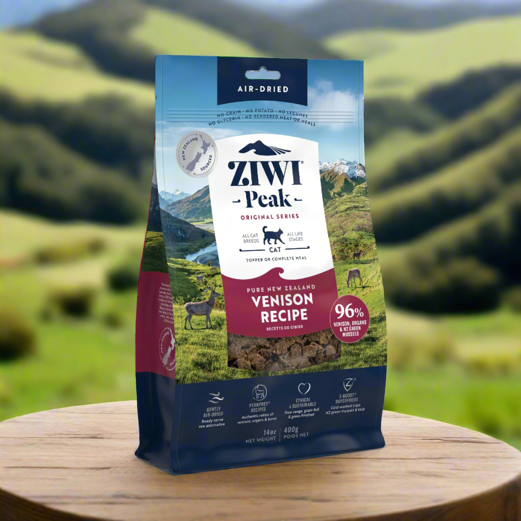 Ziwi Peak Air-Dried Venison Recipe Dry Cat Food 400g