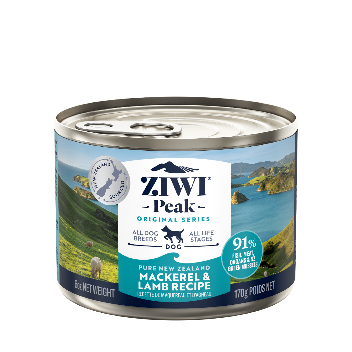 Ziwi Peak Mackerel & Lamb Recipe Wet Dog Food