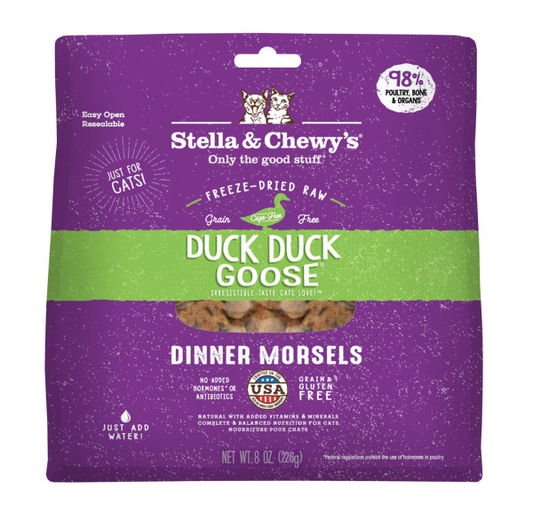 Stella & Chewy's Freeze-Dried Duck & Goose for Cats