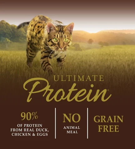 Instinct Ultimate Protein Cage Free Duck Recipe Dry Food for Cats 1.8kg - 4lbs