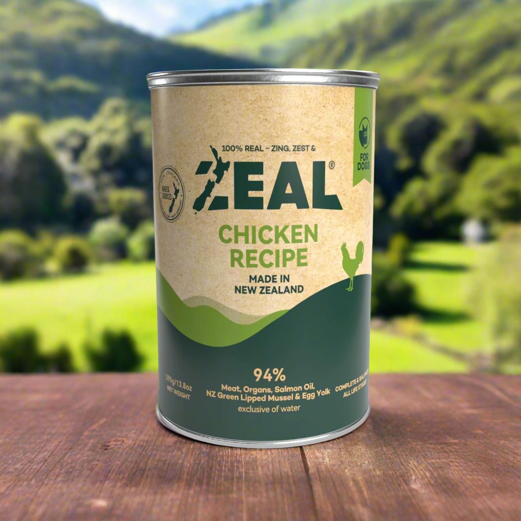 Zeal Grain Free Canned Dog Food – (Chicken Recipe)