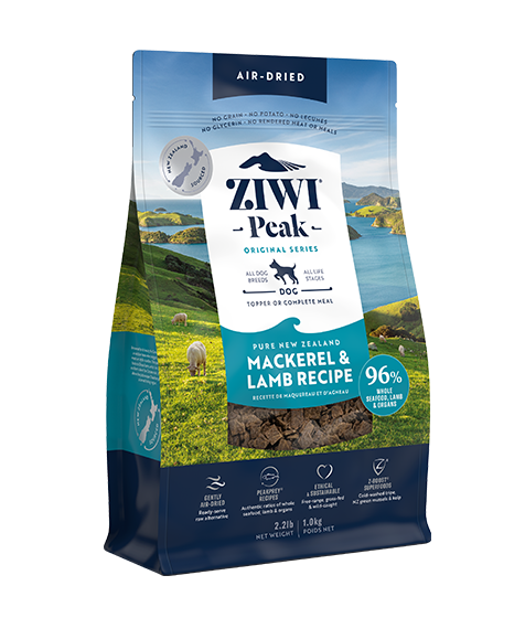 Ziwi Peak Air-Dried Mackerel & Lamb Recipe Dry Dog Food