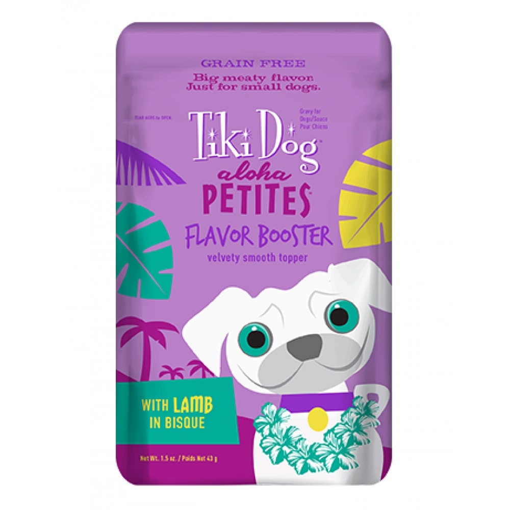 Tiki Dog Aloha Petites Flavor Booster Lamb Bisque 1.5oz pouch