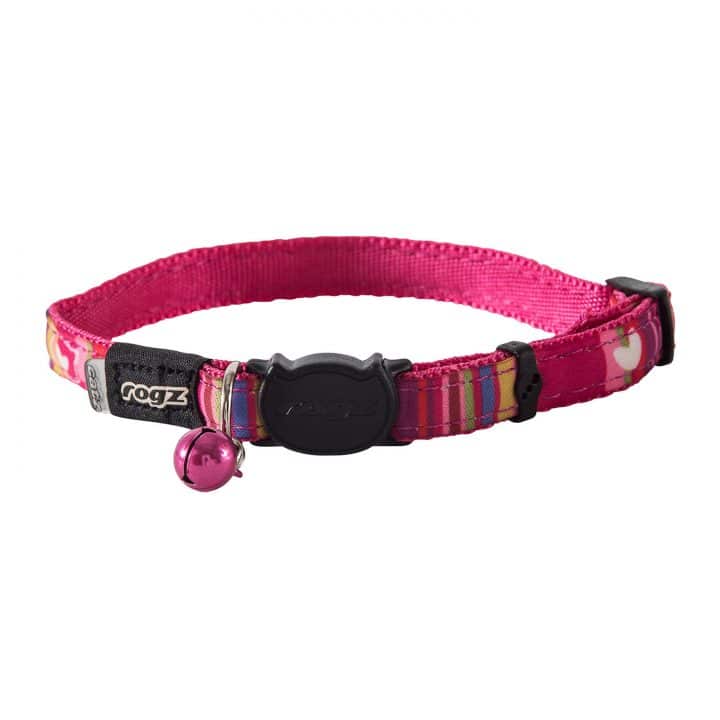 Rogz Neocat Collar Candystrips