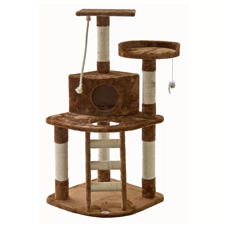 Go Petclub Cat Tree with Ladder & Rope