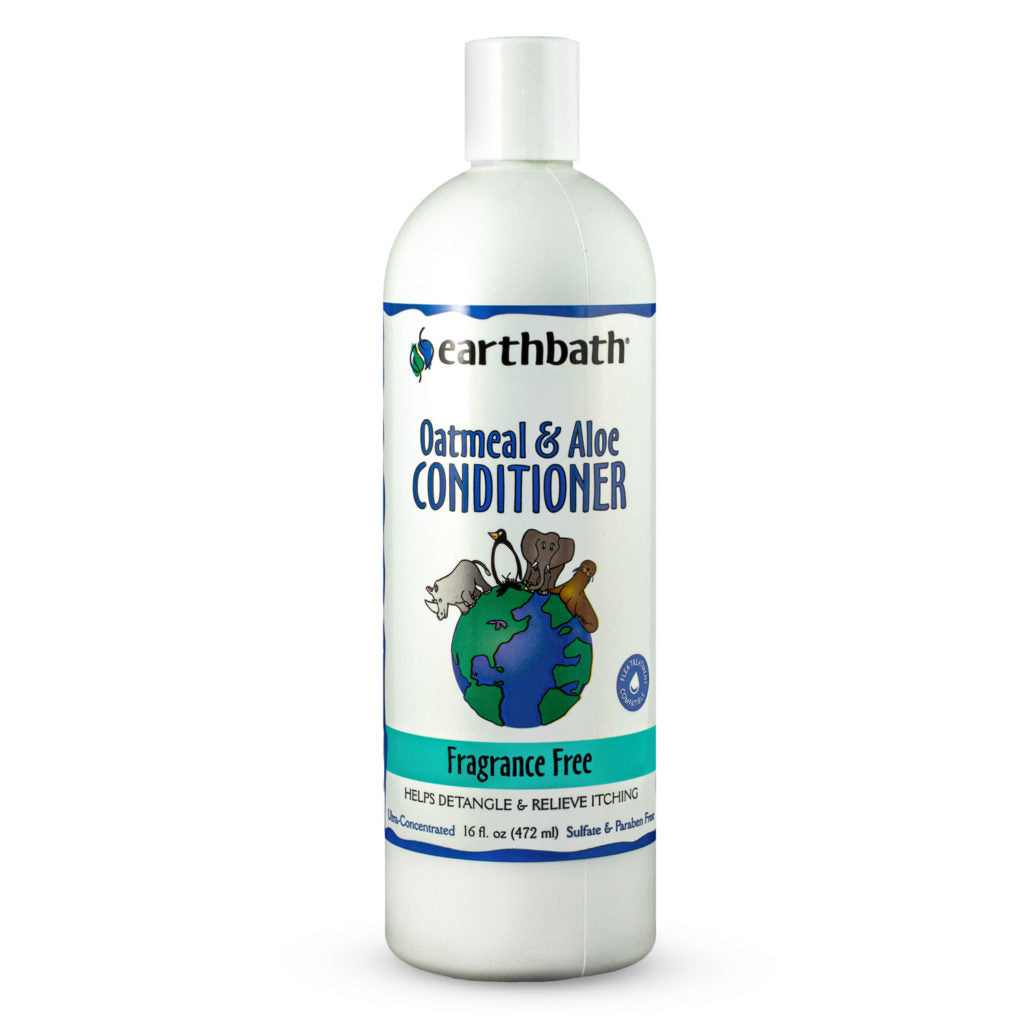 earthbath® Oatmeal & Aloe Conditioner, Fragrance Free