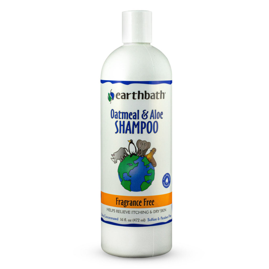 earthbath® Oatmeal & Aloe Shampoo – Fragrance Free