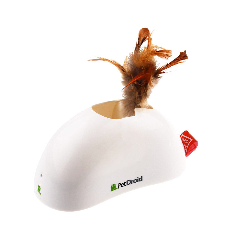 GiGwi Feather Hider w/ Natural Feather Sound Module & Motion Sensor