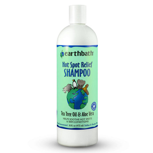 earthbath® Hot Spot Relief Shampoo, Tea Tree Oil & Aloe Vera