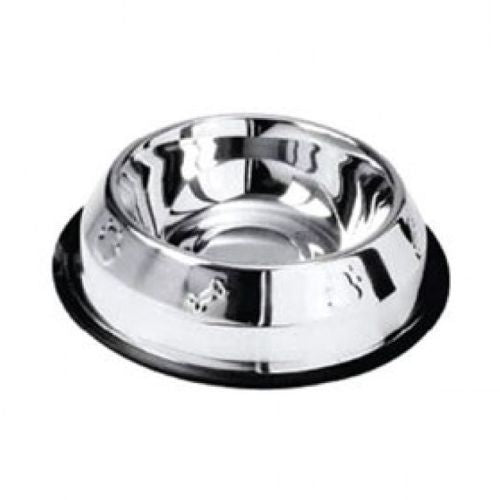 Nutrapet Non Tip Pyramid Embossed Bowl for Dogs