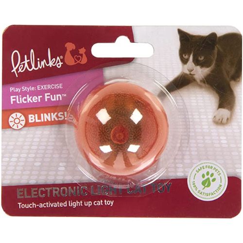 Petlinks Flicker Fun Light Ball Cat Toy