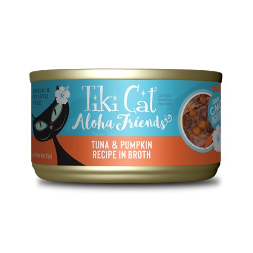 Tiki Cat Aloha Friends Tuna & Pumpkin Wet Food 3 oz. can