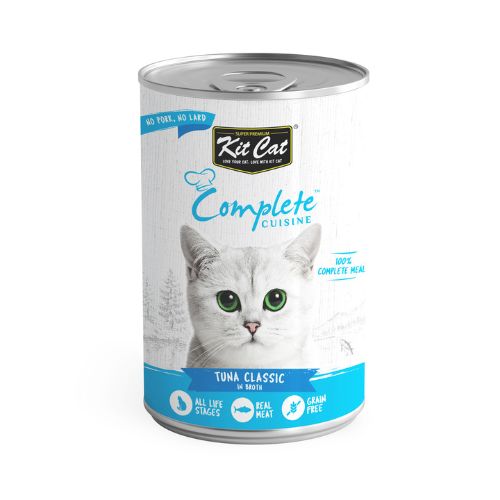 Kit Cat Complete Cuisine Tuna Classic Wet Food 150g can