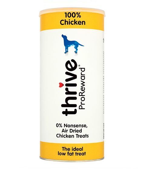 Thrive Chicken Dog Treats. 500 grams maxi tube